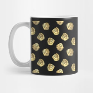 Baseball Gloves Illustration Pattern Mug